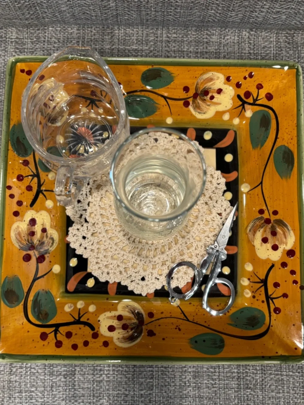 flower arranging materials care of environment lesson by idlewild montessori